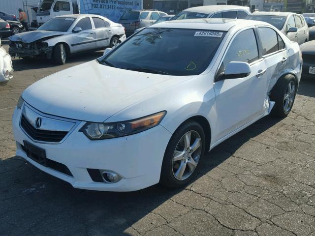 JH4CU2F68DC011131 - 2013 ACURA TSX TECH WHITE photo 2