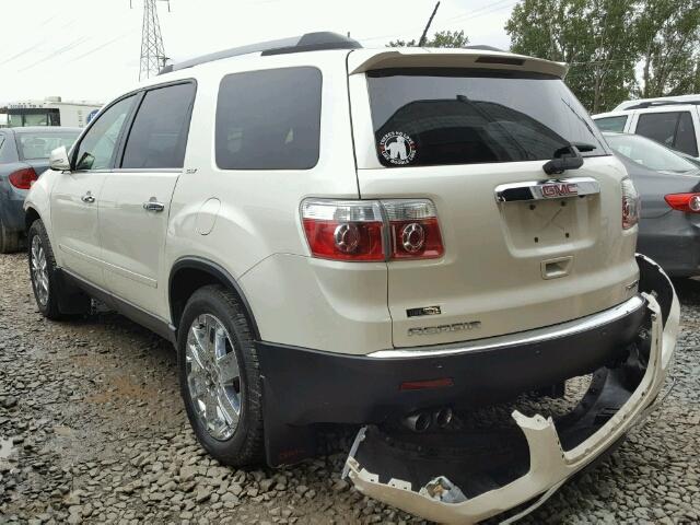 1GKLVNED9AJ174348 - 2010 GMC ACADIA SLT Ağ foto 3