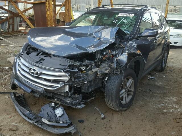 5XYZU3LB6HG458206 - 2017 HYUNDAI SANTA FE S 石墨色 照片 2