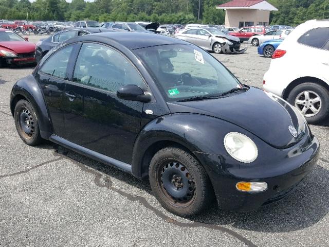 3VWBK21C21M428882 - 2001 VOLKSWAGEN NEW BEETLE შავი ფოტო 1