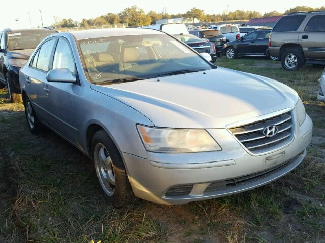 5NPET4AC8AH577361 - 2010 HYUNDAI SONATA SILVER photo 1