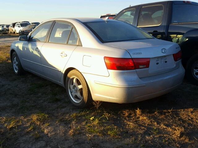 5NPET4AC8AH577361 - 2010 HYUNDAI SONATA SILVER photo 3