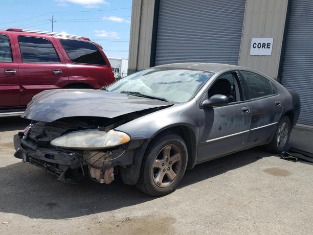 2B3HD46R04H631144 - 2004 DODGE INTREPID S GRAY photo 2