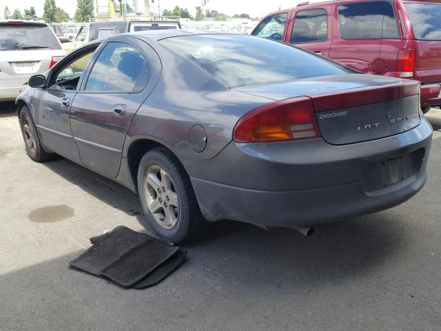 2B3HD46R04H631144 - 2004 DODGE INTREPID S GRAY photo 3