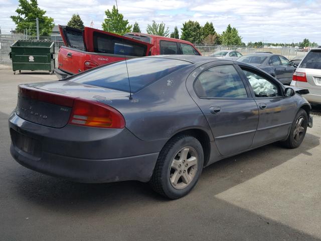 2B3HD46R04H631144 - 2004 DODGE INTREPID S GRAY photo 4