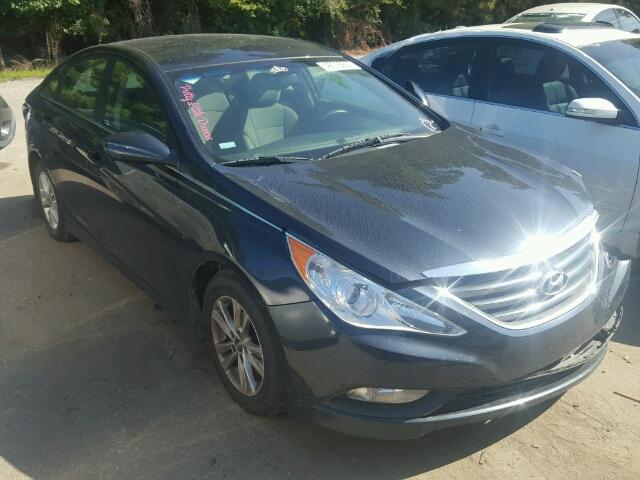 5NPEB4AC7EH866577 - 2014 HYUNDAI SONATA GLS BLACK photo 1