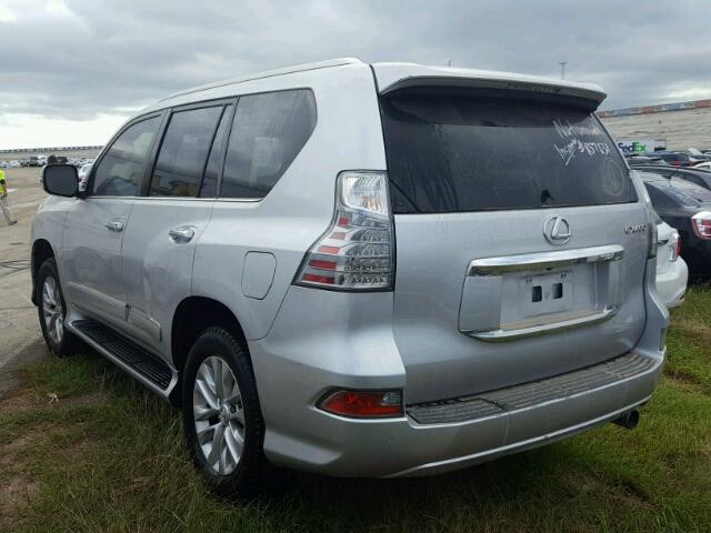 JTJBM7FX1F5103656 - 2015 LEXUS GX SILVER photo 3