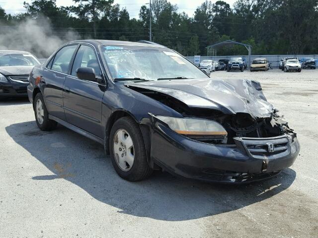 1HGCG16511A011846 - 2001 HONDA ACCORD BLACK photo 1