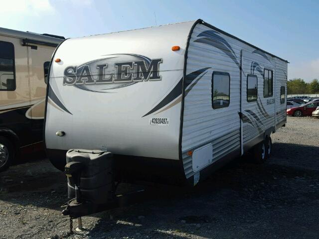 4X4TSMF27DA307182 - 2013 SALM TRAILER TWO TONE photo 2