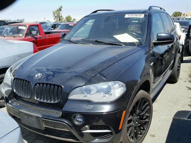 5UXZV8C57CL424775 - 2012 BMW X5 XDRIVE5 BLACK photo 2