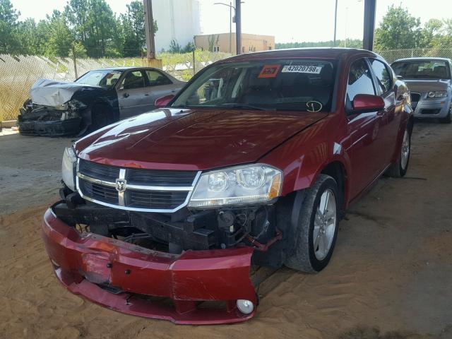 1B3CC5FB0AN139190 - 2010 DODGE AVENGER R/ RED photo 2