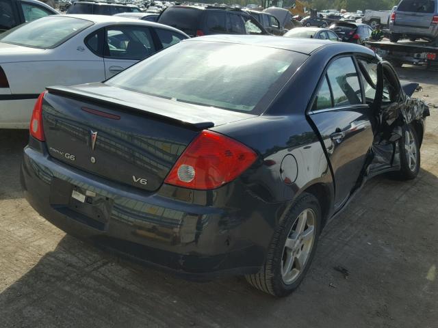 1G2ZG57N084301586 - 2008 PONTIAC G6 BASE BLACK photo 4