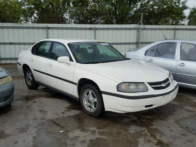 2G1WF52E359364188 - 2005 CHEVROLET IMPALA WHITE photo 1