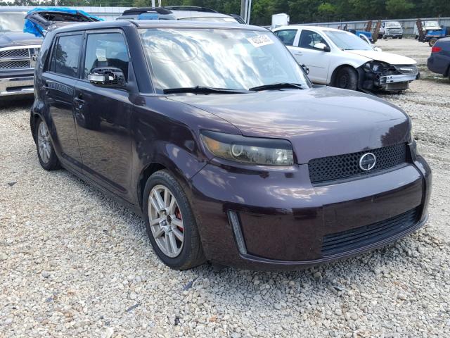 JTLKE50E281045907 - 2008 TOYOTA SCION XB Марун фото 1