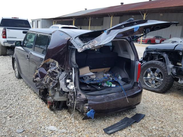 JTLKE50E281045907 - 2008 TOYOTA SCION XB Марун фото 3