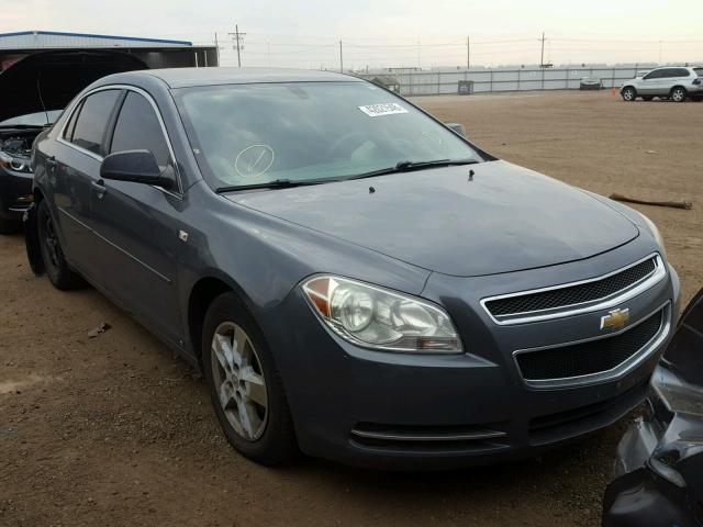 1G1ZG57B88F209866 - 2008 CHEVROLET MALIBU LS ნაცრისფერი ფოტო 1