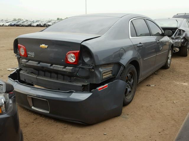 1G1ZG57B88F209866 - 2008 CHEVROLET MALIBU LS ნაცრისფერი ფოტო 4
