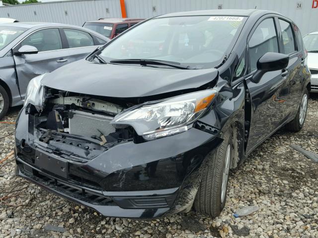 3N1CE2CP2HL380513 - 2017 NISSAN VERSA NOTE BLACK photo 2