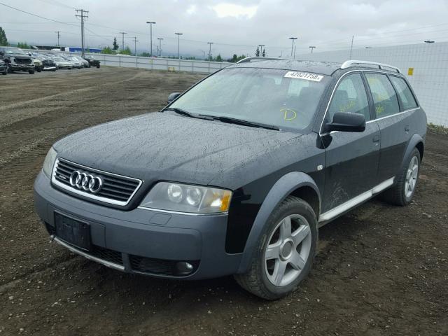 WA1YD64B74N054856 - 2004 AUDI ALLROAD BLACK photo 2