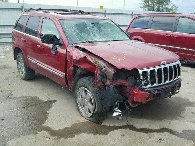 1J4HR58N85C617278 - 2005 JEEP GRAND CHER RED photo 1