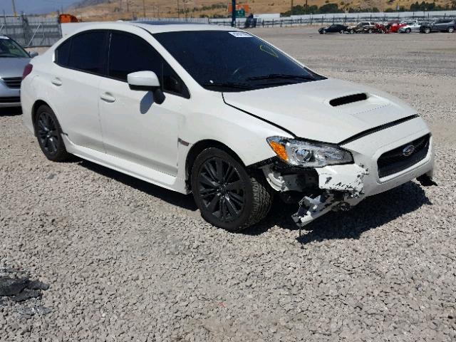 JF1VA1D6XF9835346 - 2015 SUBARU WRX PREMIU WHITE photo 1