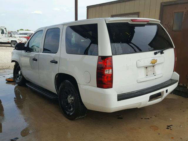 1GNLC2E01ER181712 - 2014 CHEVROLET TAHOE POLI WHITE photo 3