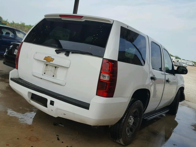 1GNLC2E01ER181712 - 2014 CHEVROLET TAHOE POLI WHITE photo 4