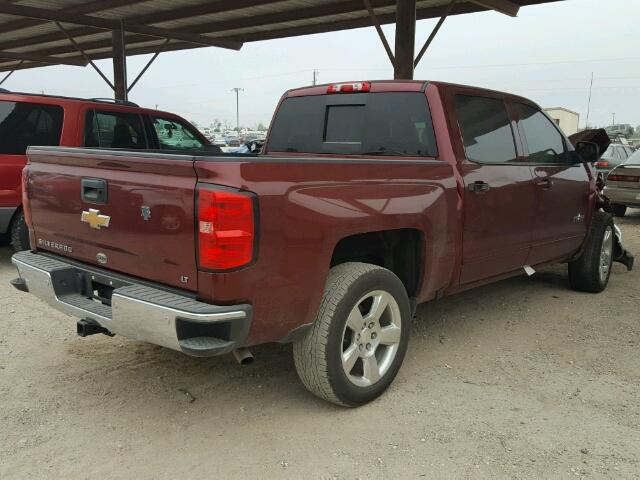 3GCPCREC3GG352539 - 2016 CHEVROLET SILVERADO RED photo 4