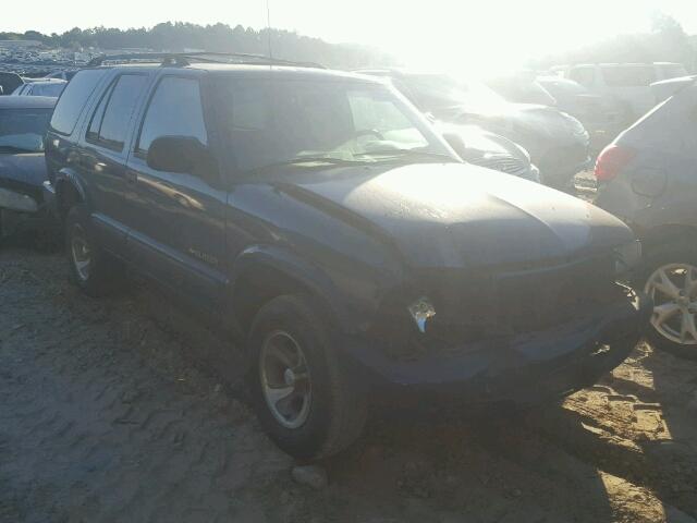 1GNCS13W92K138552 - 2002 CHEVROLET BLAZER BLUE photo 1