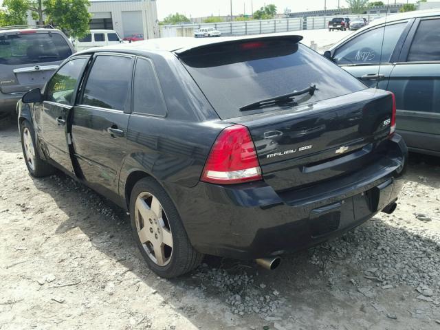 1G1ZW631X6F217938 - 2006 CHEVROLET MALIBU MAX 黑色 照片 3
