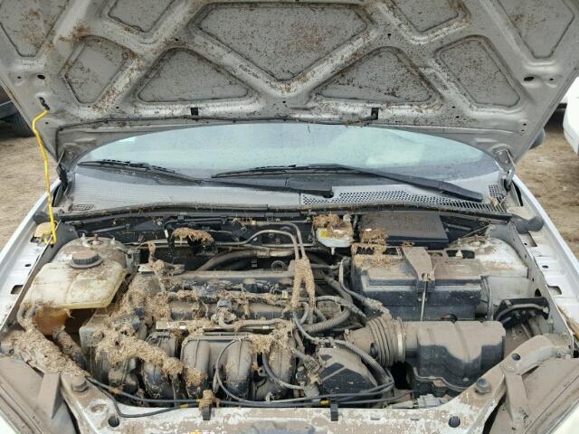 1FAFP34N87W249883 - 2007 FORD FOCUS ZX4 SILVER photo 7