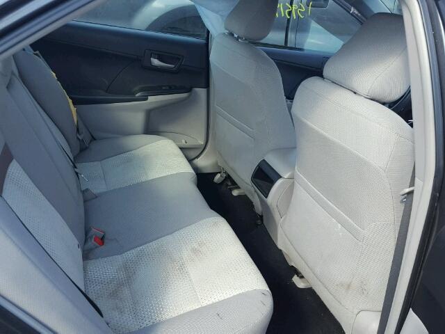 4T4BF1FK5CR159519 - 2012 TOYOTA CAMRY BASE GRAY photo 6