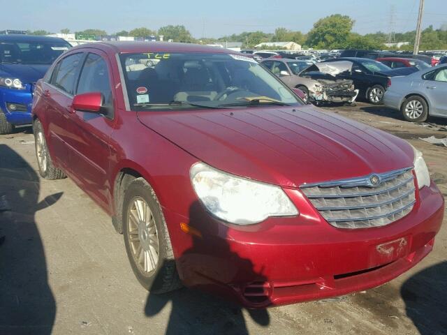 1C3LC56K47N509245 - 2007 CHRYSLER SEBRING MAROON photo 1