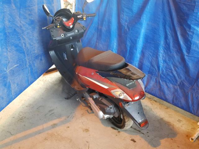 L5YTCKPAX91122590 - 2009 ZHON SCOOTER RED photo 3