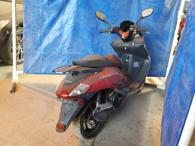 L5YTCKPAX91122590 - 2009 ZHON SCOOTER RED photo 4