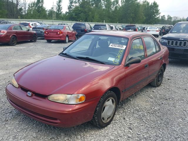 1Y1SK52812Z420556 - 2002 CHEVROLET GEO PRIZM 灰色 照片 2