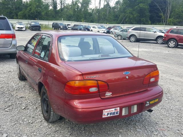 1Y1SK52812Z420556 - 2002 CHEVROLET GEO PRIZM GRAY photo 3