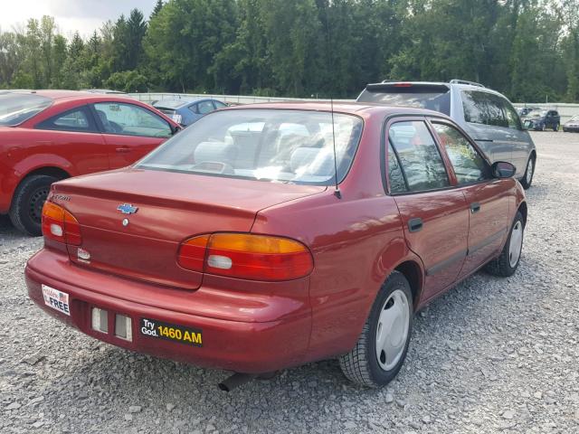 1Y1SK52812Z420556 - 2002 CHEVROLET GEO PRIZM 灰色 照片 4