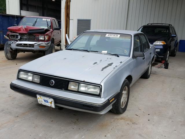 1G2AF54T0L6256410 - 1990 PONTIAC 6000 LE GRAY photo 2