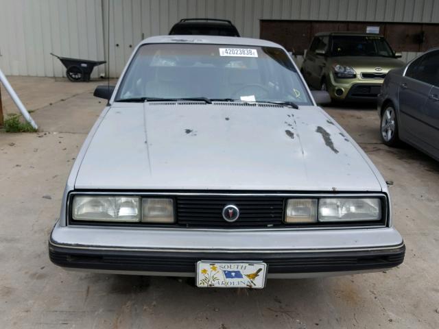 1G2AF54T0L6256410 - 1990 PONTIAC 6000 LE GRAY photo 9