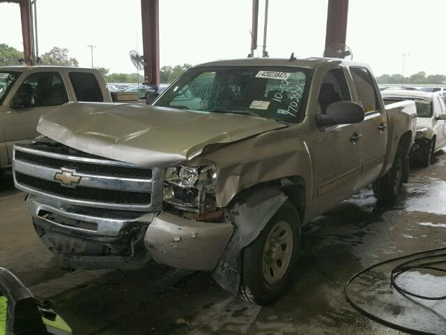 3GCEC23C19G119831 - 2009 CHEVROLET SILVERADO TAN photo 2