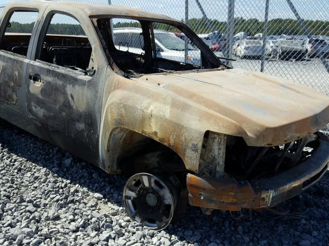 1GCHK23618F171230 - 2008 CHEVROLET SILVERADO BURN photo 9