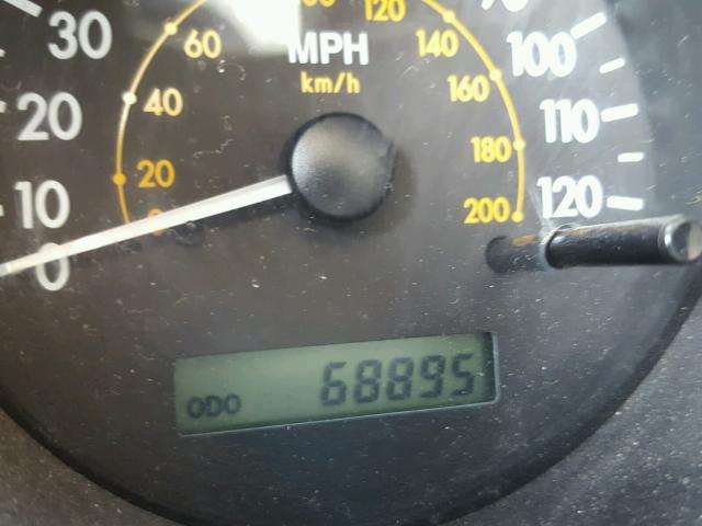 KL1TD66657B785606 - 2007 CHEVROLET AVEO BASE Szary zdjęcie 8