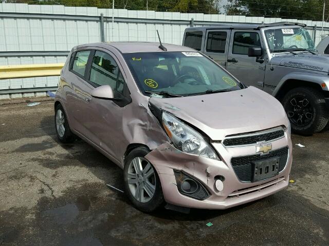 KL8CB6S96DC609497 - 2013 CHEVROLET SPARK PINK photo 1