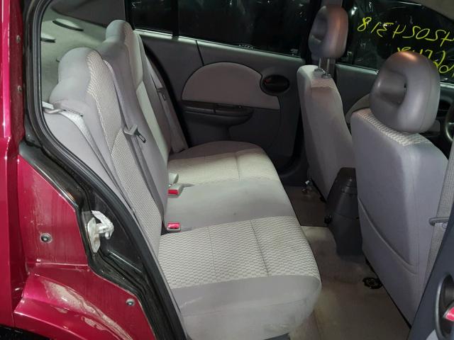 1G8AJ55F37Z132942 - 2007 SATURN ION LEVEL MAROON photo 6