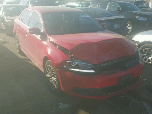 3VWDX7AJ3DM360229 - 2013 VOLKSWAGEN JETTA SE 红色 照片 1