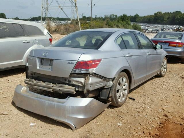 1HGCP26359A002423 - 2009 HONDA ACCORD LX SILVER photo 4