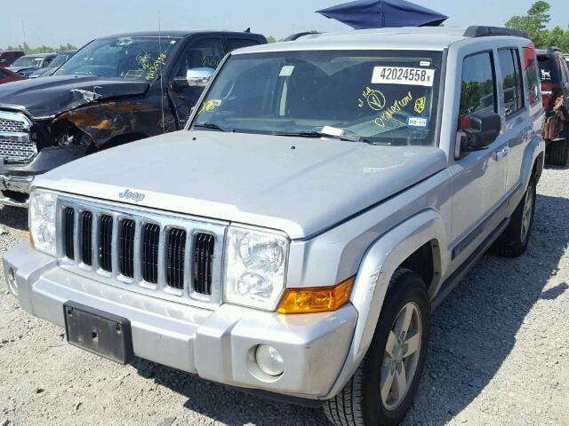 1J8HH48K68C143451 - 2008 JEEP COMMANDER 银色 照片 2
