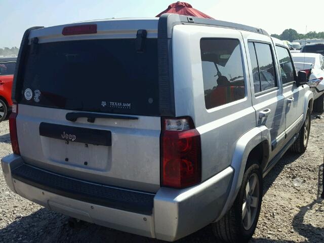 1J8HH48K68C143451 - 2008 JEEP COMMANDER 银色 照片 4