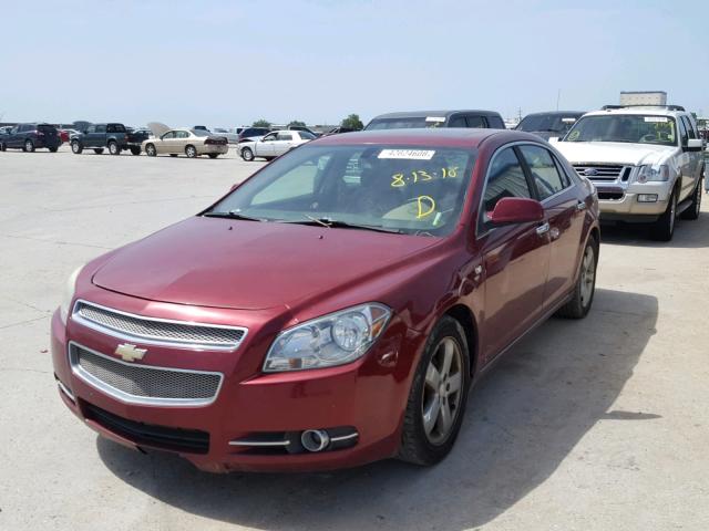 1G1ZK57B58F295880 - 2008 CHEVROLET MALIBU LTZ წითელი ფოტო 2